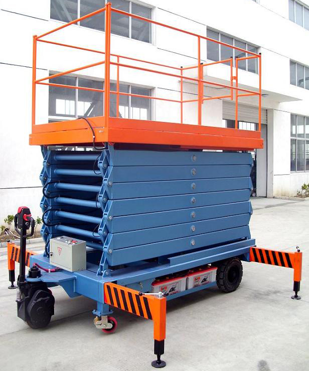 信阳助力行走剪叉式高空作业平台